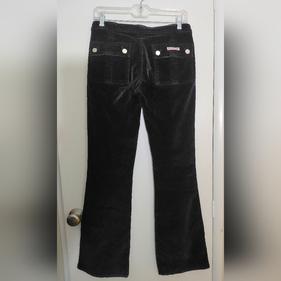 Hudson Black Corduroy Jeans Flare 29 Long - Picture 2 of 7